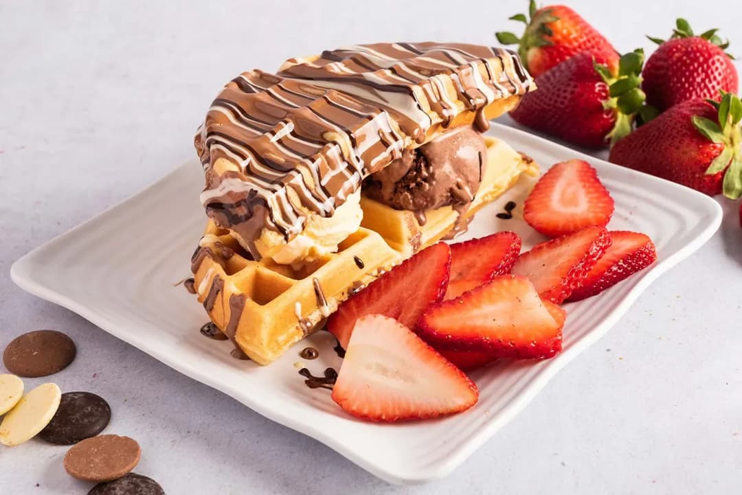 Dessert at Le Cafe Du Parc, Irvine