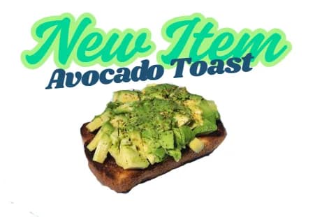 Avocado Toast at Le Cafe Du Parc, Irvine