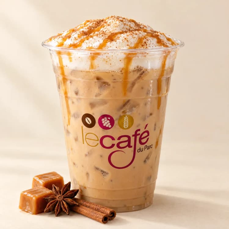 Caramel Chai at Le Cafe Du Parc, Irvine