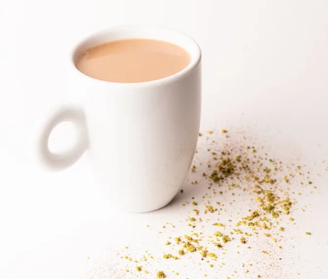 Chai Karak at Le Cafe Du Parc, Irvine