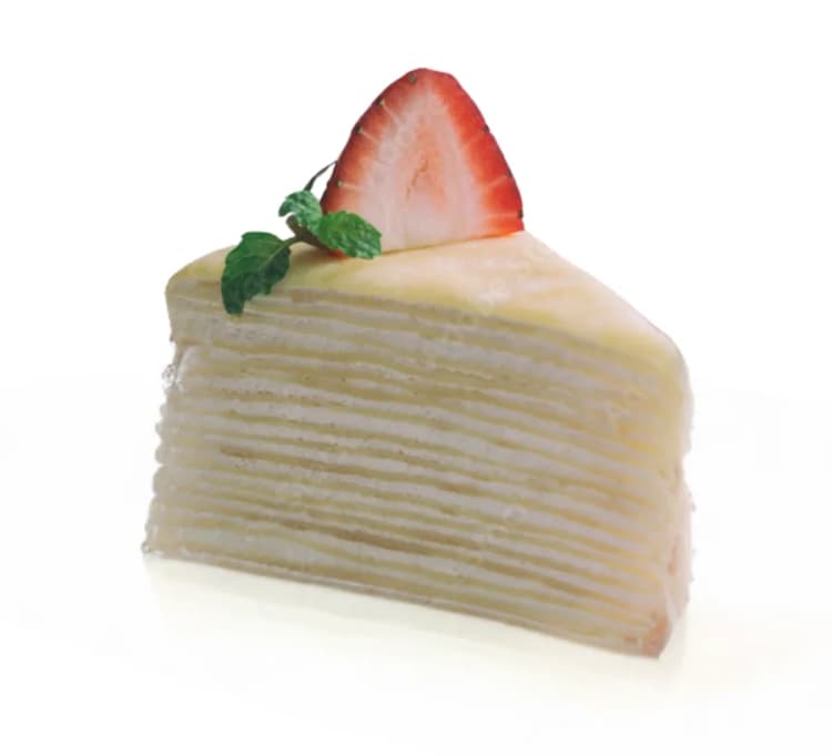 Crepe Cake at Le Cafe Du Parc, Irvine
