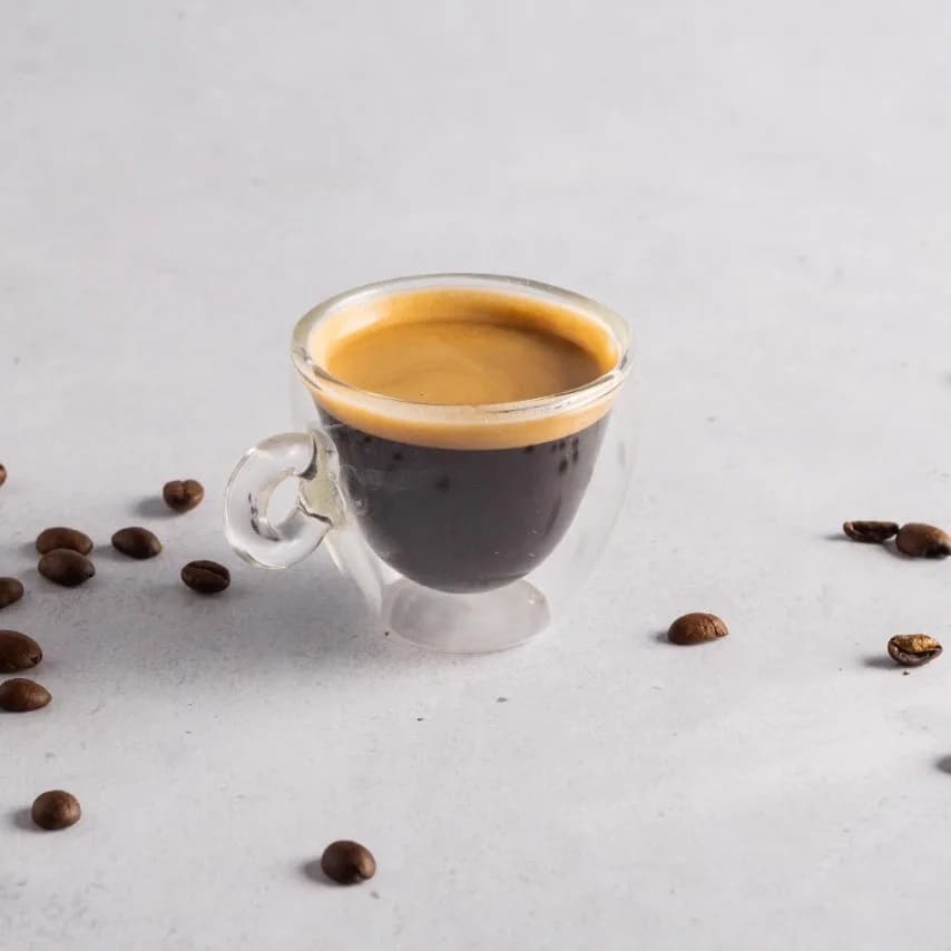 Espresso at Le Cafe Du Parc, Irvine
