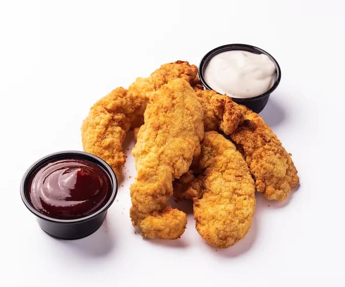 Fried Chicken at Le Cafe Du Parc, Irvine