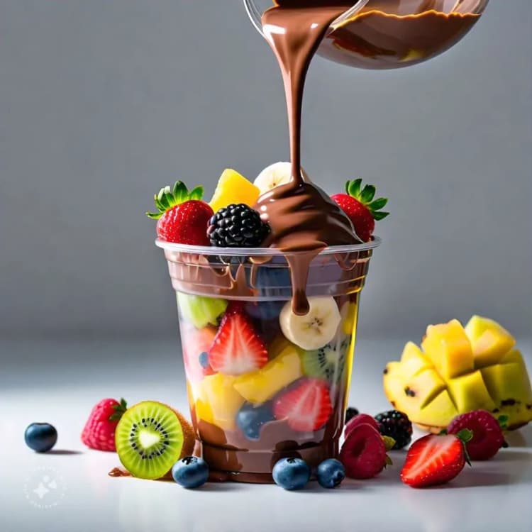 Fruit Cup at Le Cafe Du Parc, Irvine