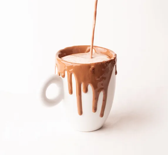 Hot Chocolate at Le Cafe Du Parc, Irvine