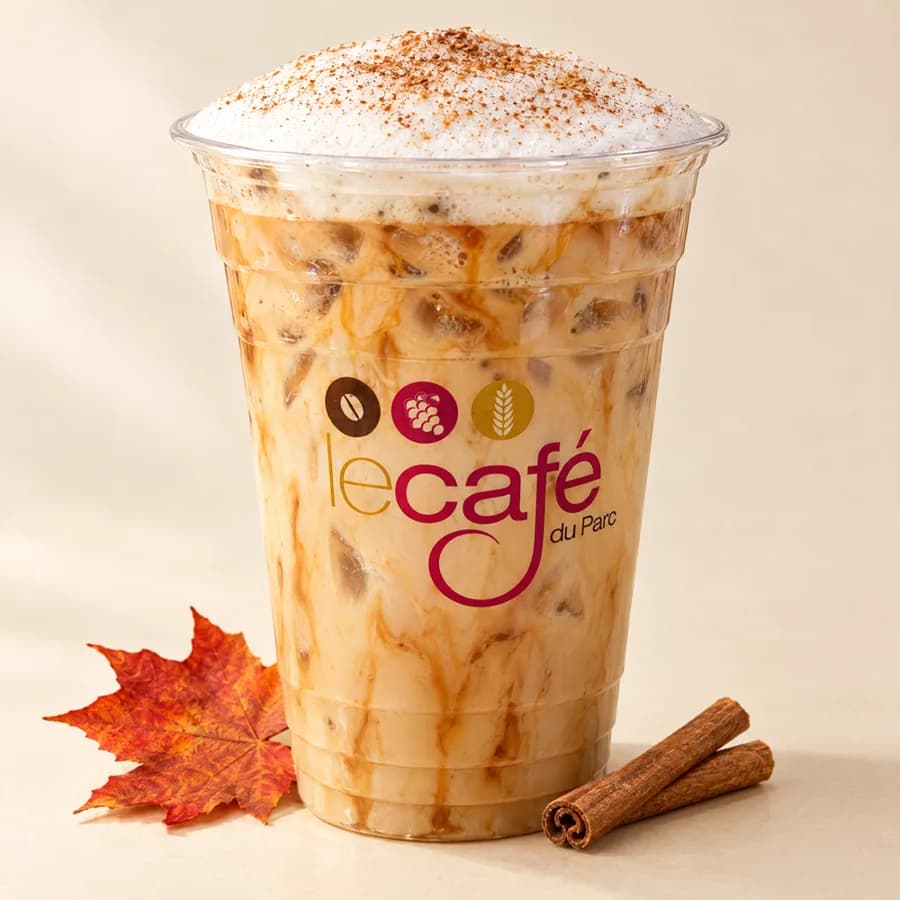 Maple Latte at Le Cafe Du Parc, Irvine