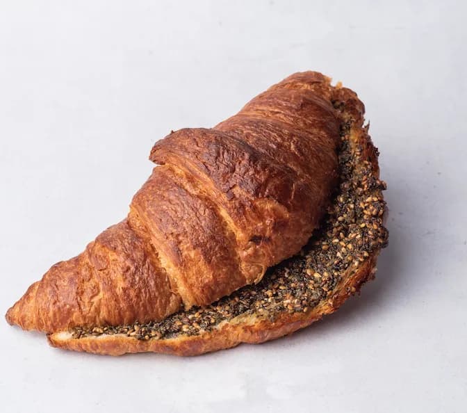 Zaatar and Cheese Croissant at Le Cafe Du Parc, Irvine